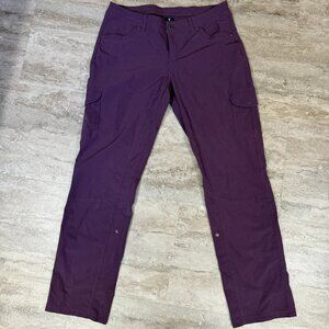 Kuhl Splash Roll Up Cargo Pants Women's 12 Purple